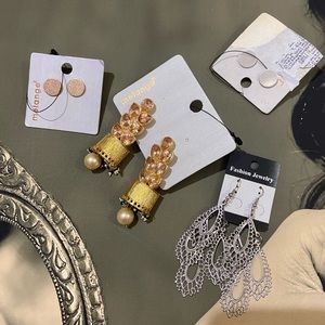 Melange Earrings. Combo of 4️⃣